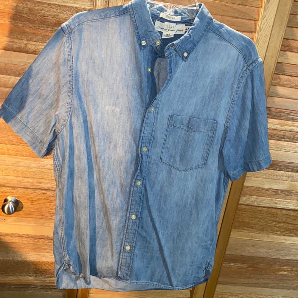Men’s H&M Denim Button Up - Size M